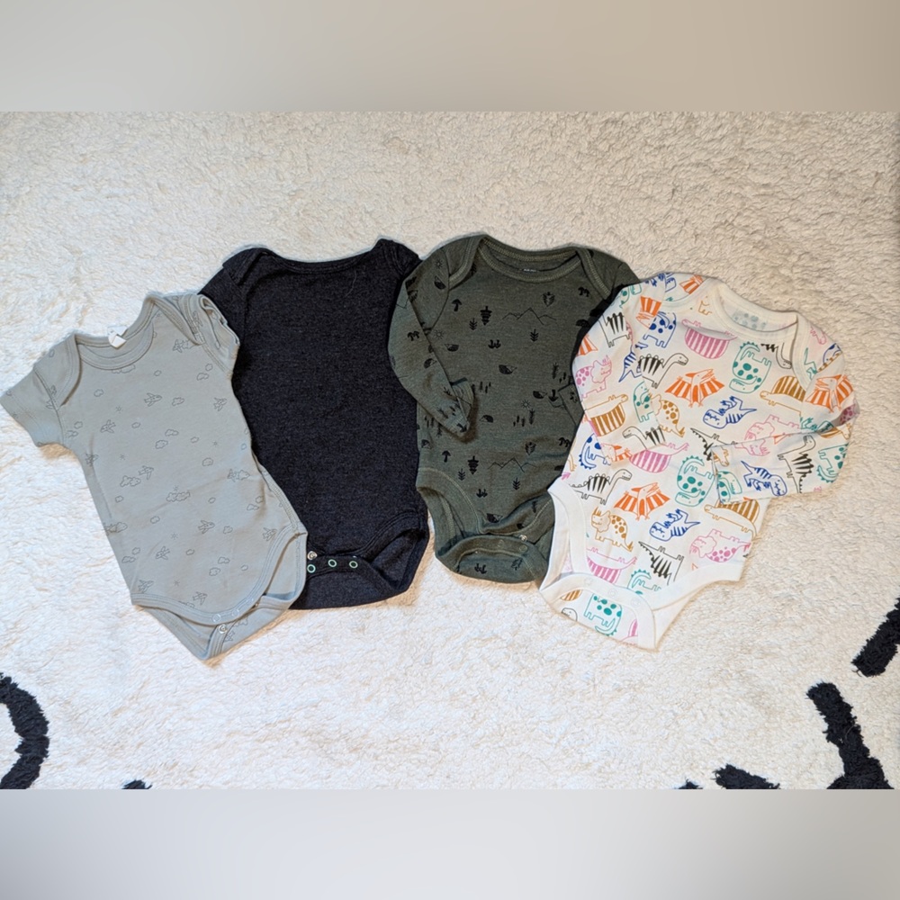 0-3 Month Baby Onesie Bundle